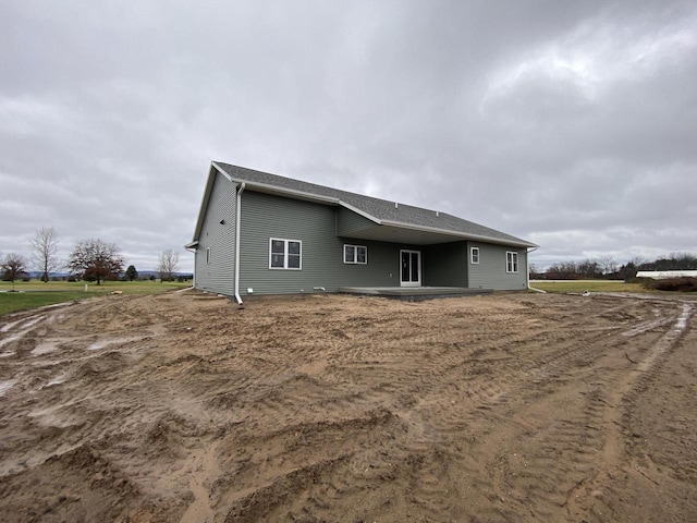 view of rear view of house