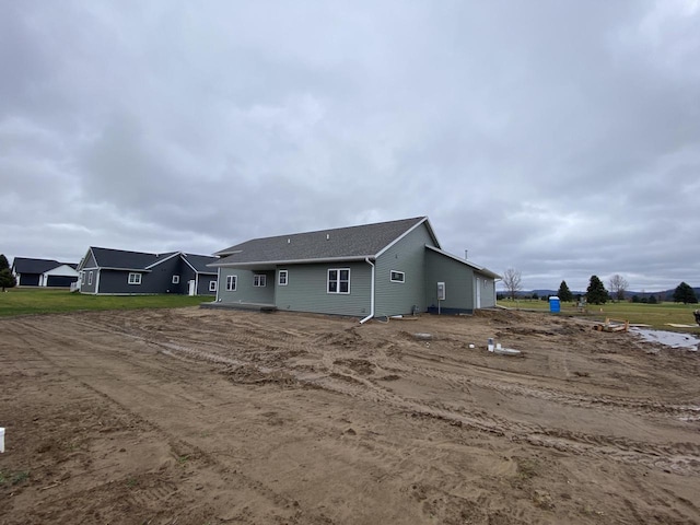 view of rear view of property