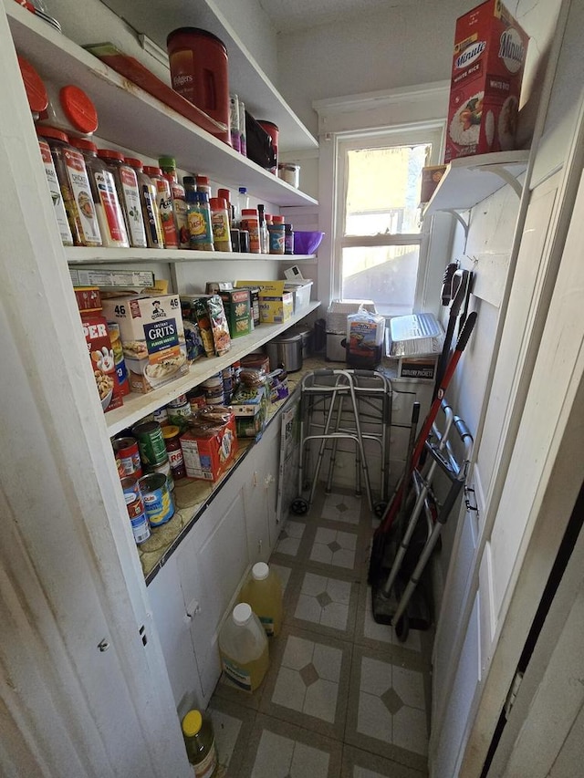 view of pantry