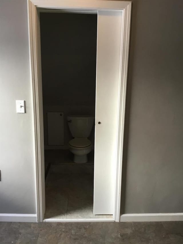 bathroom with toilet