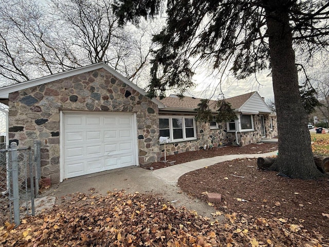 view of ranch-style house