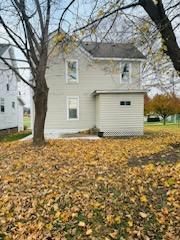 view of rear view of property