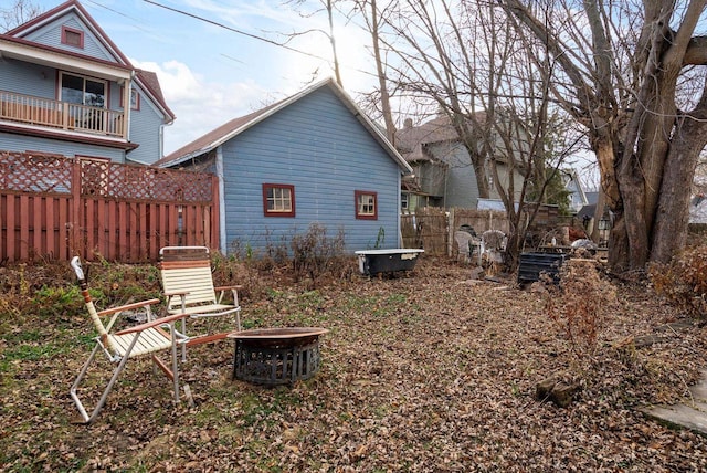 view of rear view of property