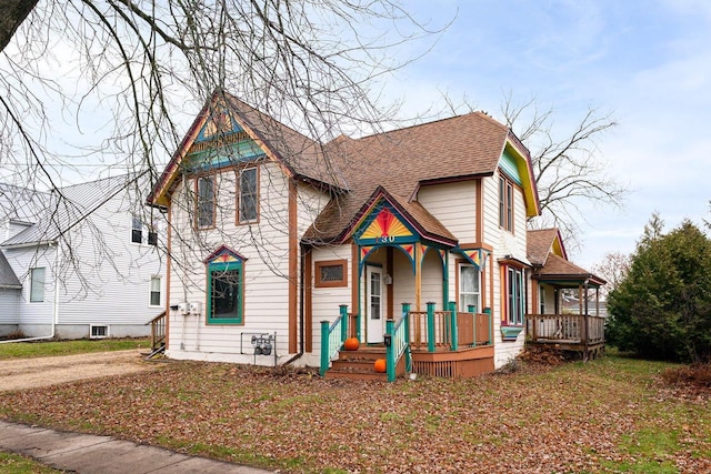 130 W Maple St, Viroqua, WI 54665 - victorian home with roof with shingles