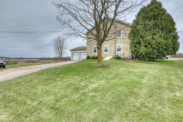 view of front of property with a front yard