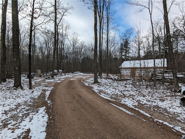 view of road