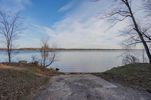 property view of water