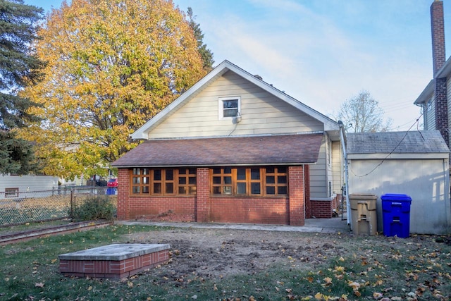 view of rear view of house