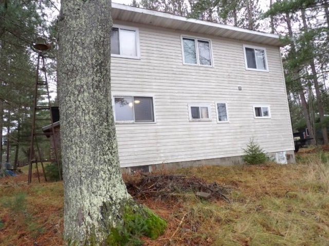 view of rear view of house