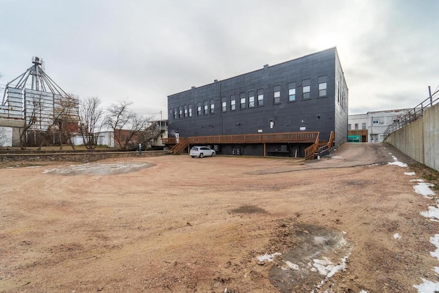 view of back of property