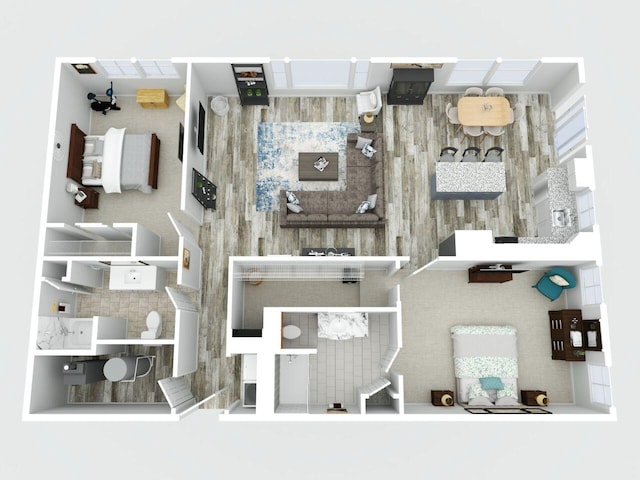 7134 N Tichigan Rd, Waterford, WI 53185 - floor plan / room layout
