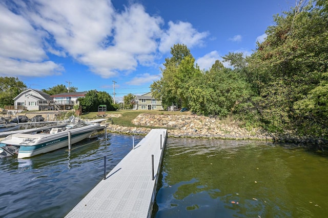7134 N Tichigan Rd, Waterford, WI 53185 - dock featuring a water view