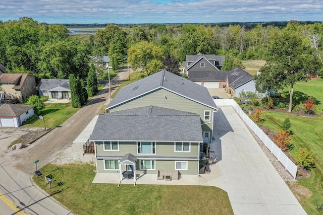 7134 N Tichigan Rd, Waterford, WI 53185 - aerial view of property and surrounding area