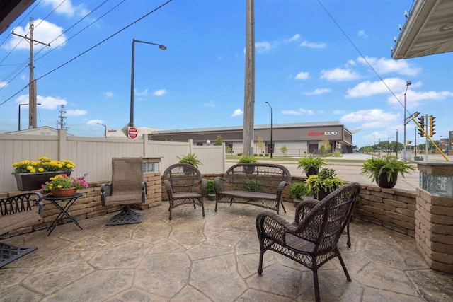 view of patio