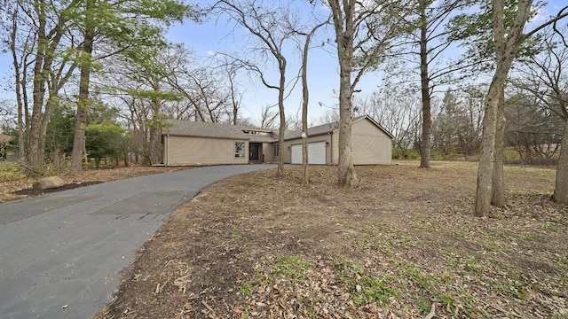 ranch-style house with a garage