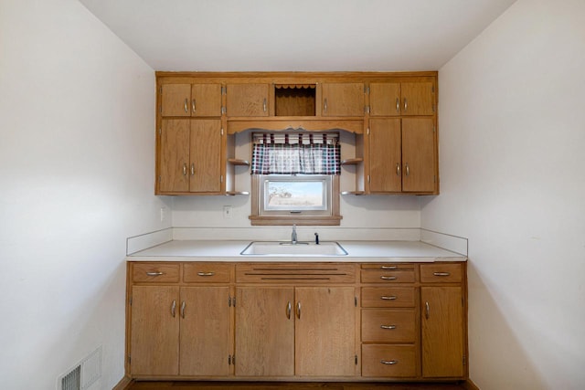 kitchen featuring sink