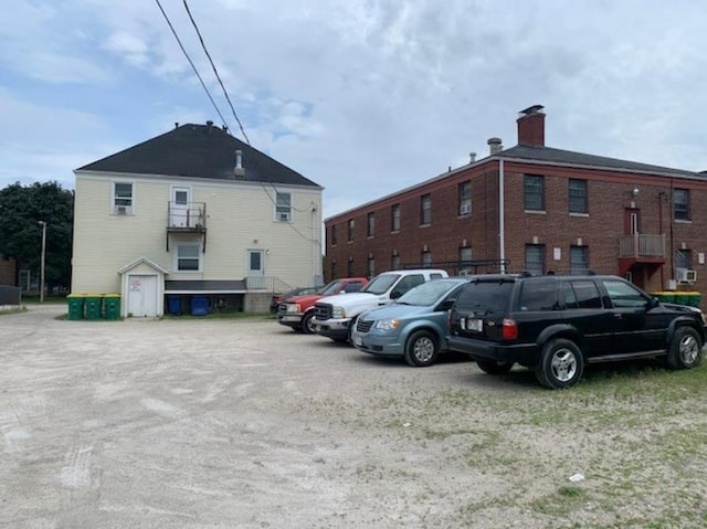 view of rear view of property