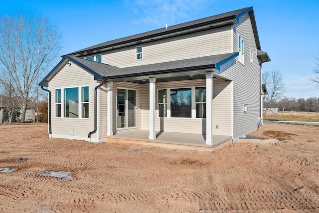 view of rear view of house