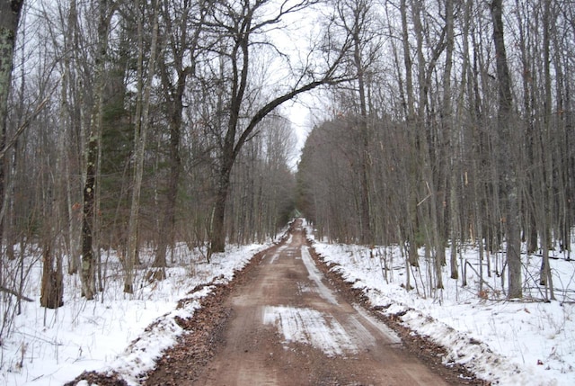 view of road