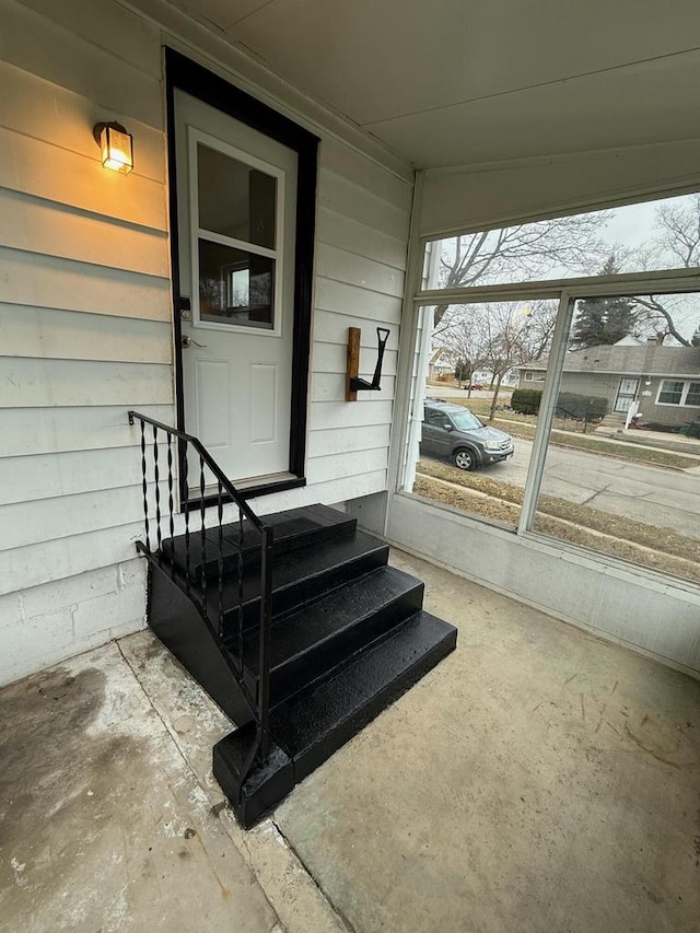 view of property entrance