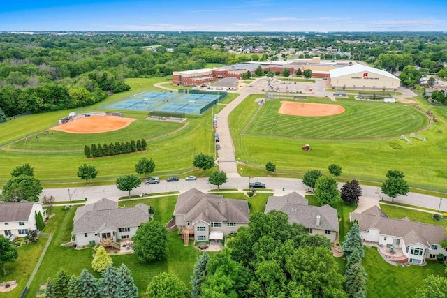 217 Hidden Ridges Way, Combined Locks, WI 54113 - bird's eye view