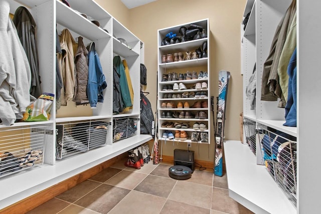 217 Hidden Ridges Way, Combined Locks, WI 54113 - walk in closet with tile patterned floors