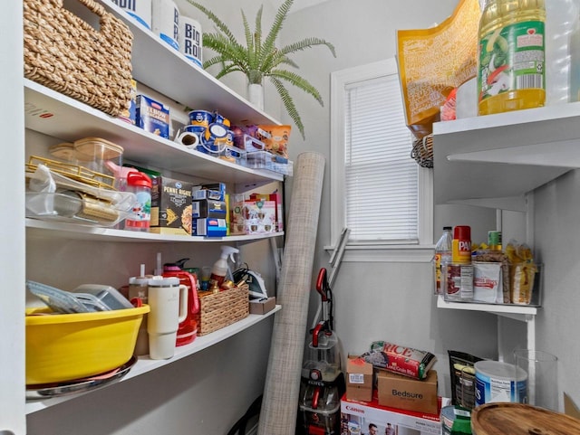 view of pantry