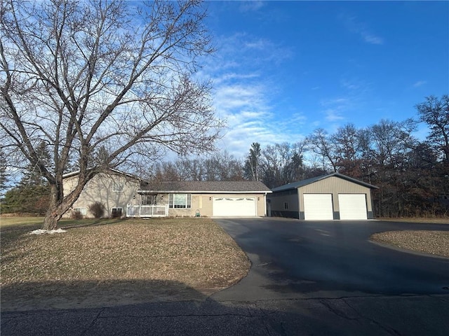 view of ranch-style home