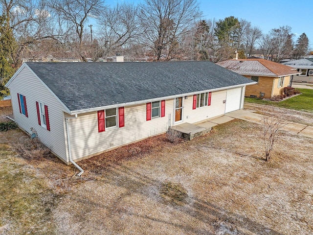 view of ranch-style home