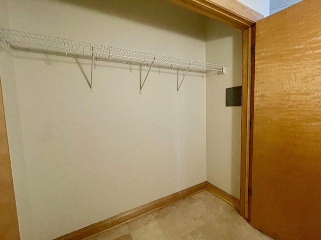 view of closet