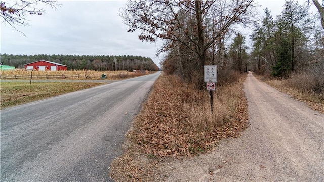 view of road