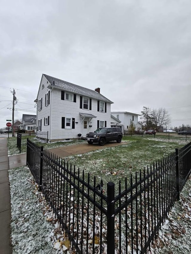 view of front of house