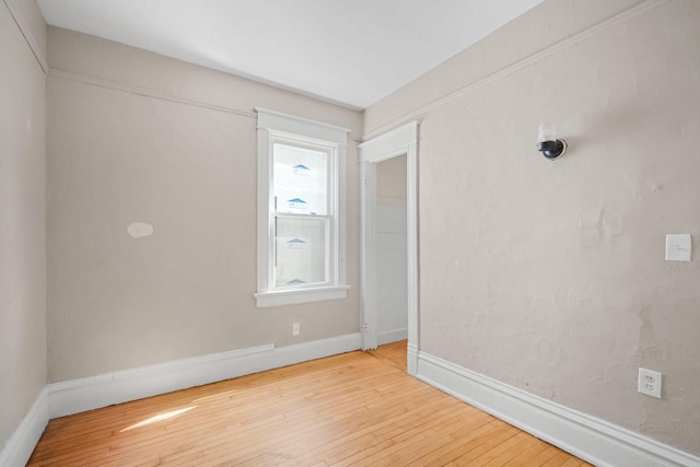 interior space with hardwood / wood-style flooring