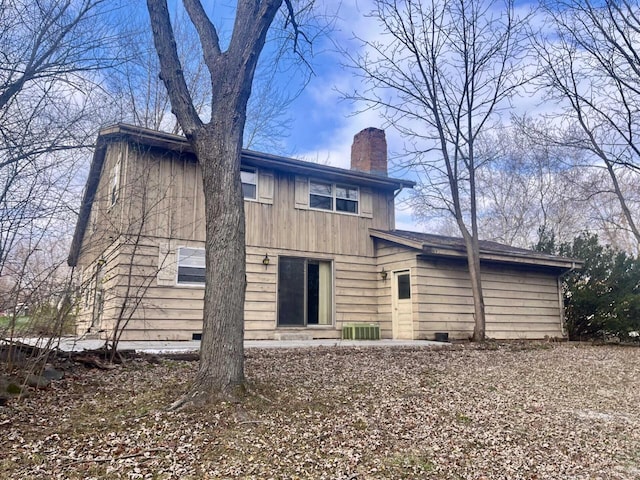 view of back of property