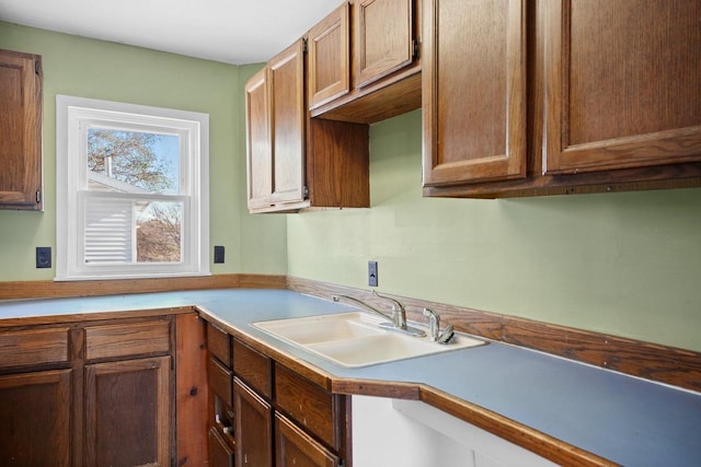 kitchen with sink