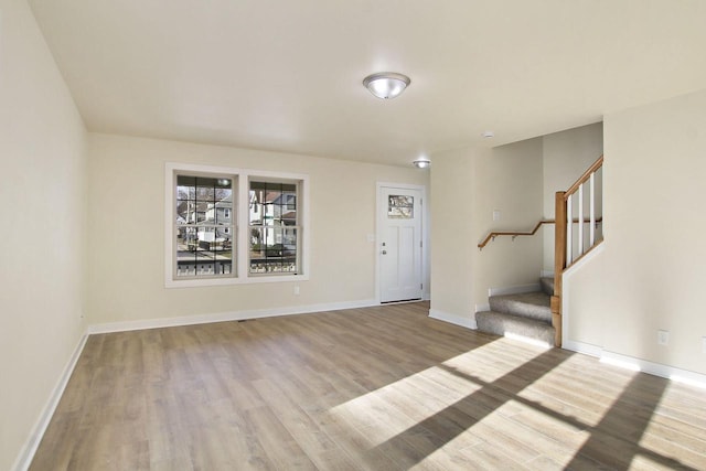 entryway featuring light hardwood / wood-style floors