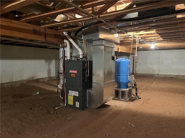 view of utility room