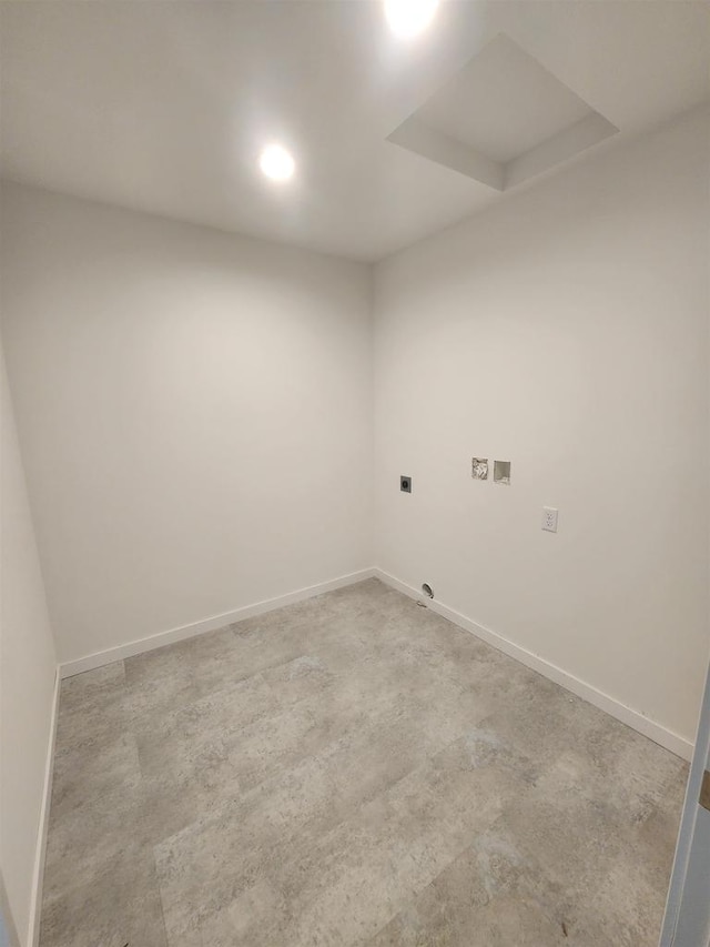 236 Russell Ct, Jefferson, WI 53549 - unfurnished room featuring baseboards and recessed lighting
