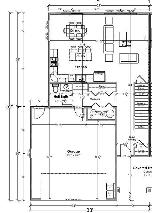 236 Russell Ct, Jefferson, WI 53549 - floor plan / room layout