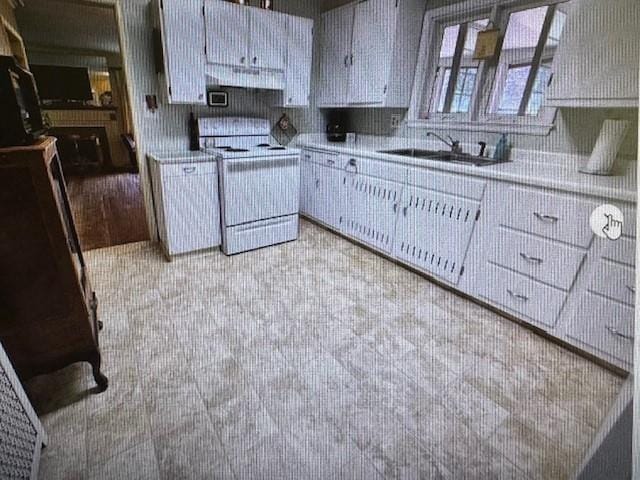 kitchen featuring sink and stove