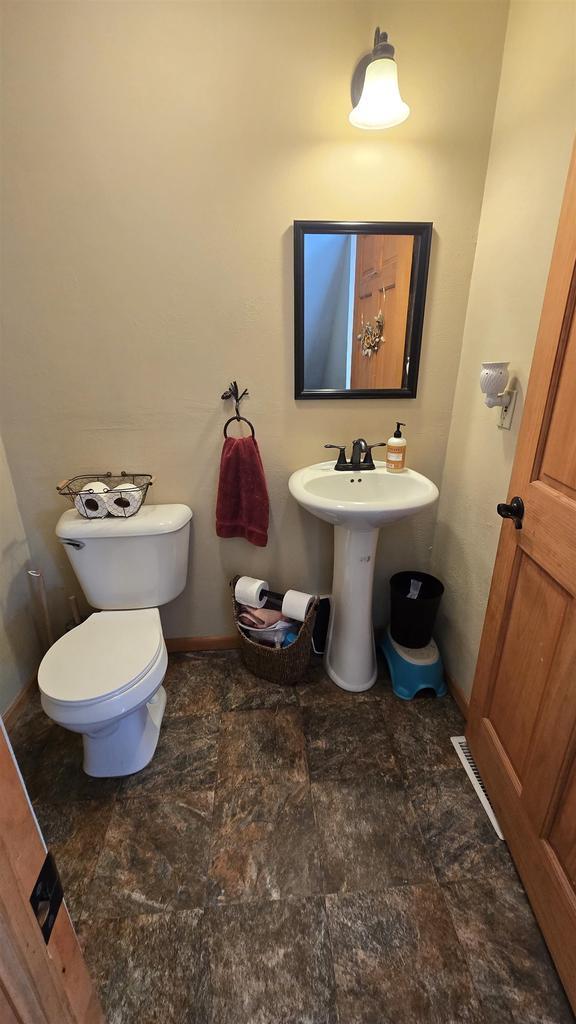 bathroom with toilet