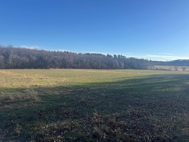 view of landscape with a rural view