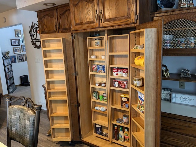 view of pantry