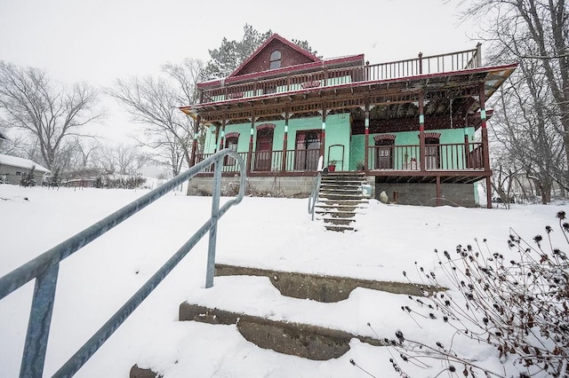 view of front of house