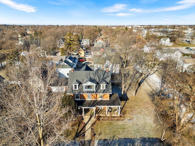 aerial view