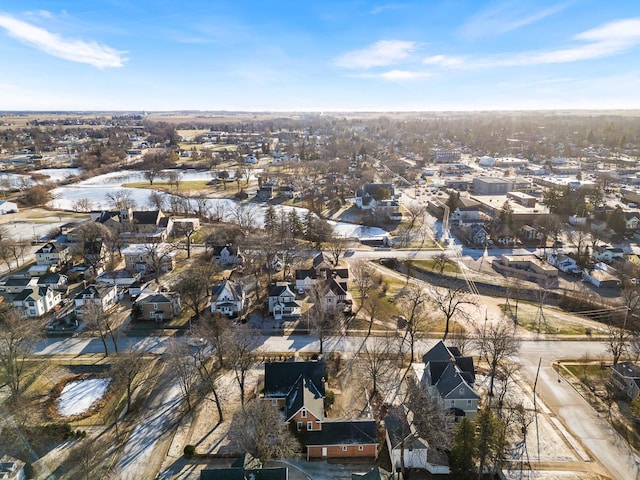 drone / aerial view