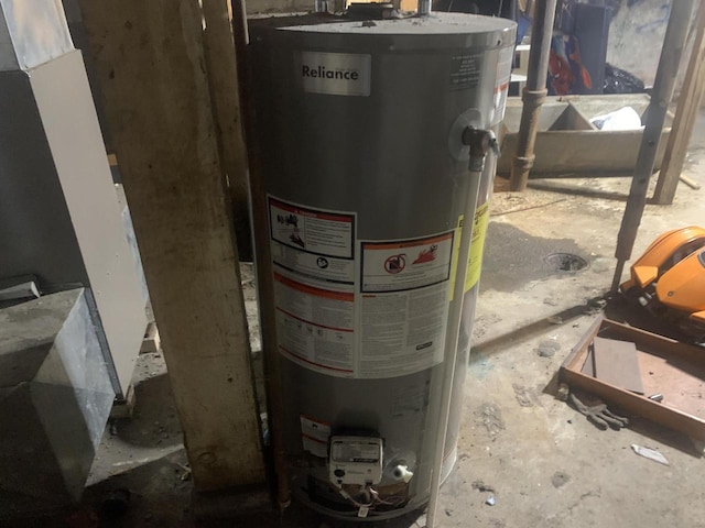 utilities with gas water heater