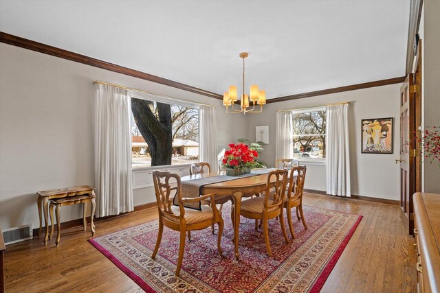 carpeted bedroom with crown molding