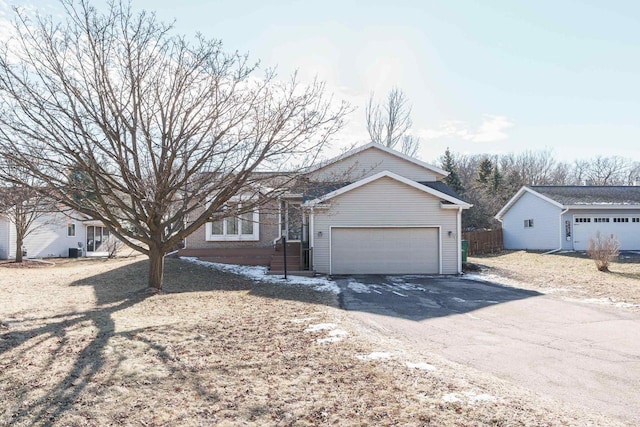 ranch-style house with a garage