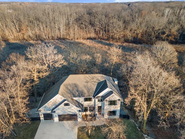 6461 Blue Heron Pointe Dr, Waterford, WI 53185 - bird's eye view